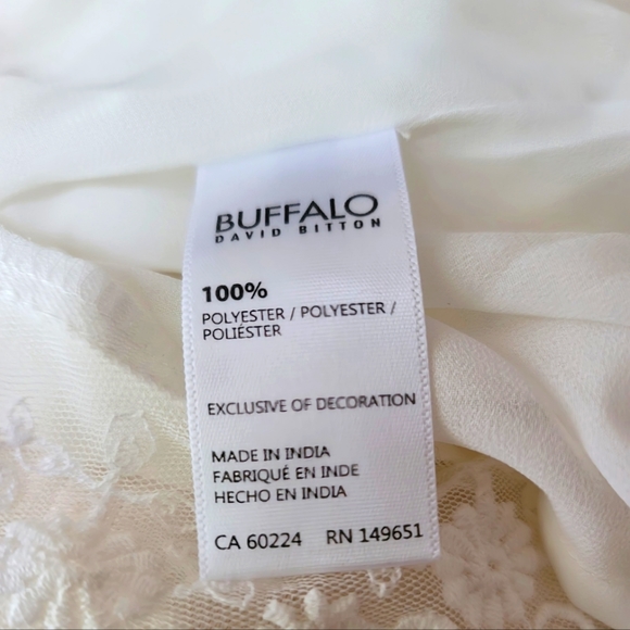 BRAND NEW! Buffalo by David Bitton Petite Beaded Floral Cami Top Size XS - Picture 11 of 13